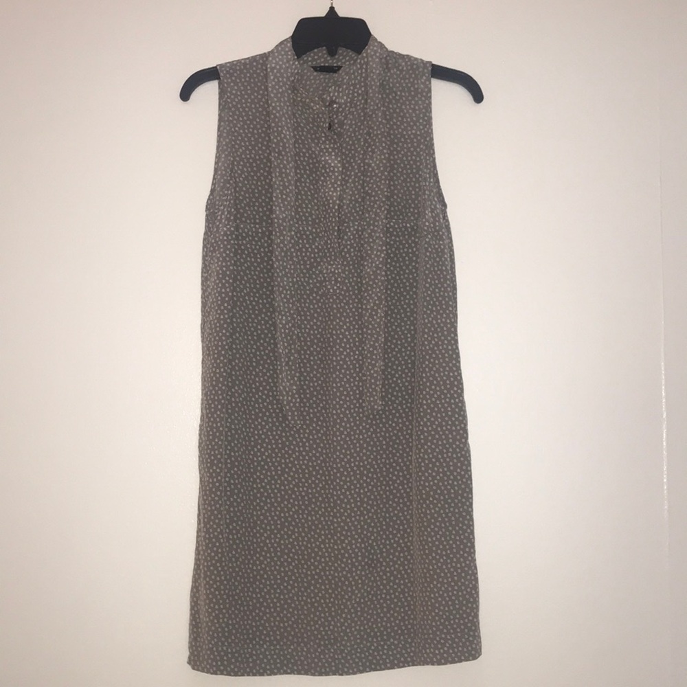 Club Monaco Silk Tie Dress